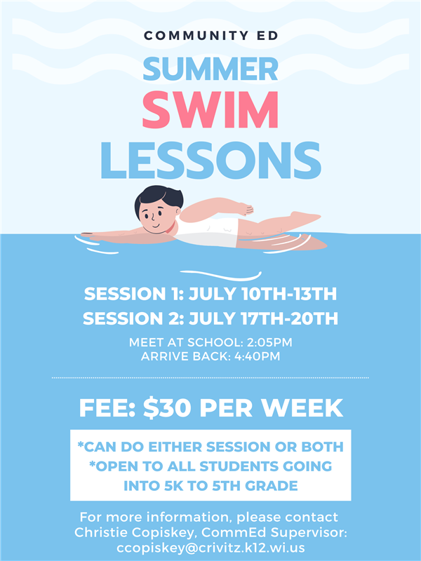 summer swim lessons